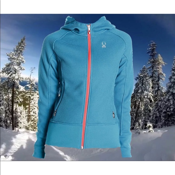 Spyder Jackets & Blazers - Spyder Ardent Mid Weight Core Ski Hoodie Jacket